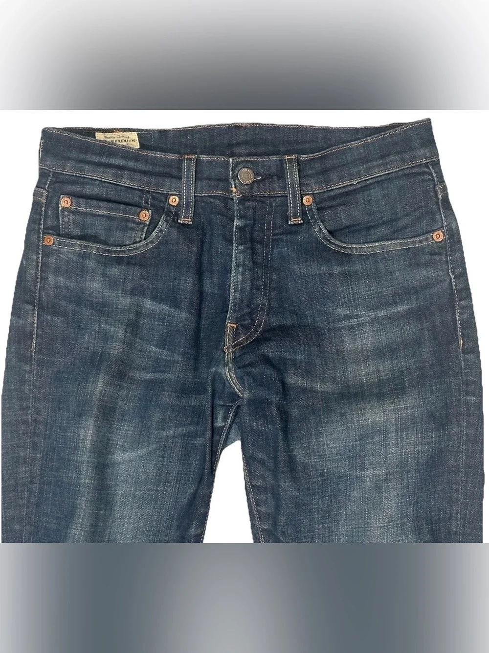 LEVIS 511 SLIM FIT PREMIUM BIG E MENS JEANS 31 X 30 MEDIUM WASH